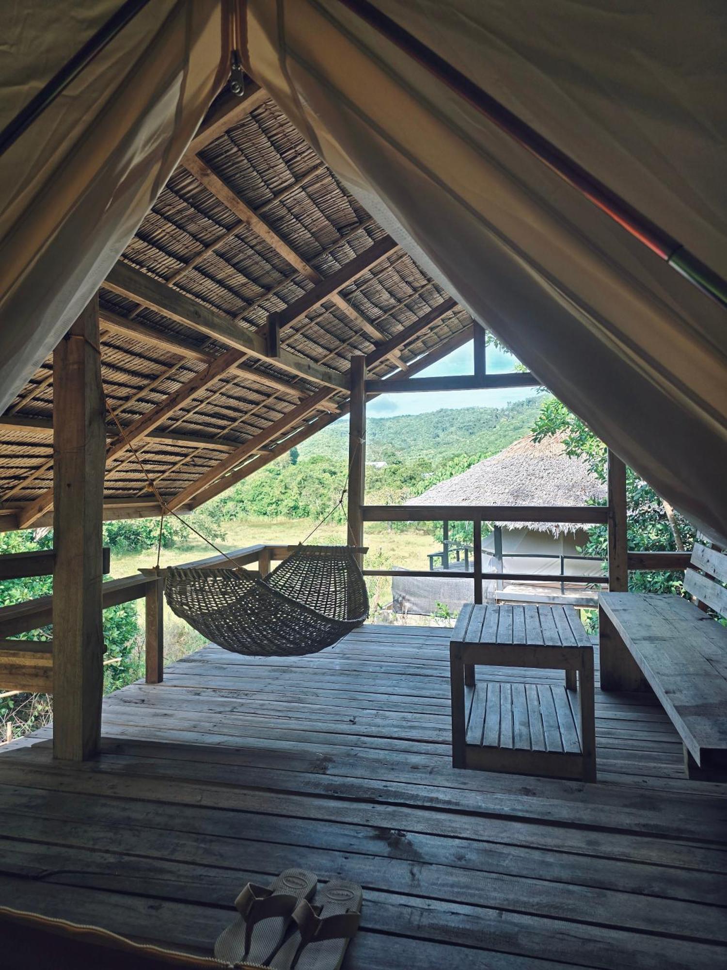 Cabanas De Nacpan Camping Resort El Nido Eksteriør bilde
