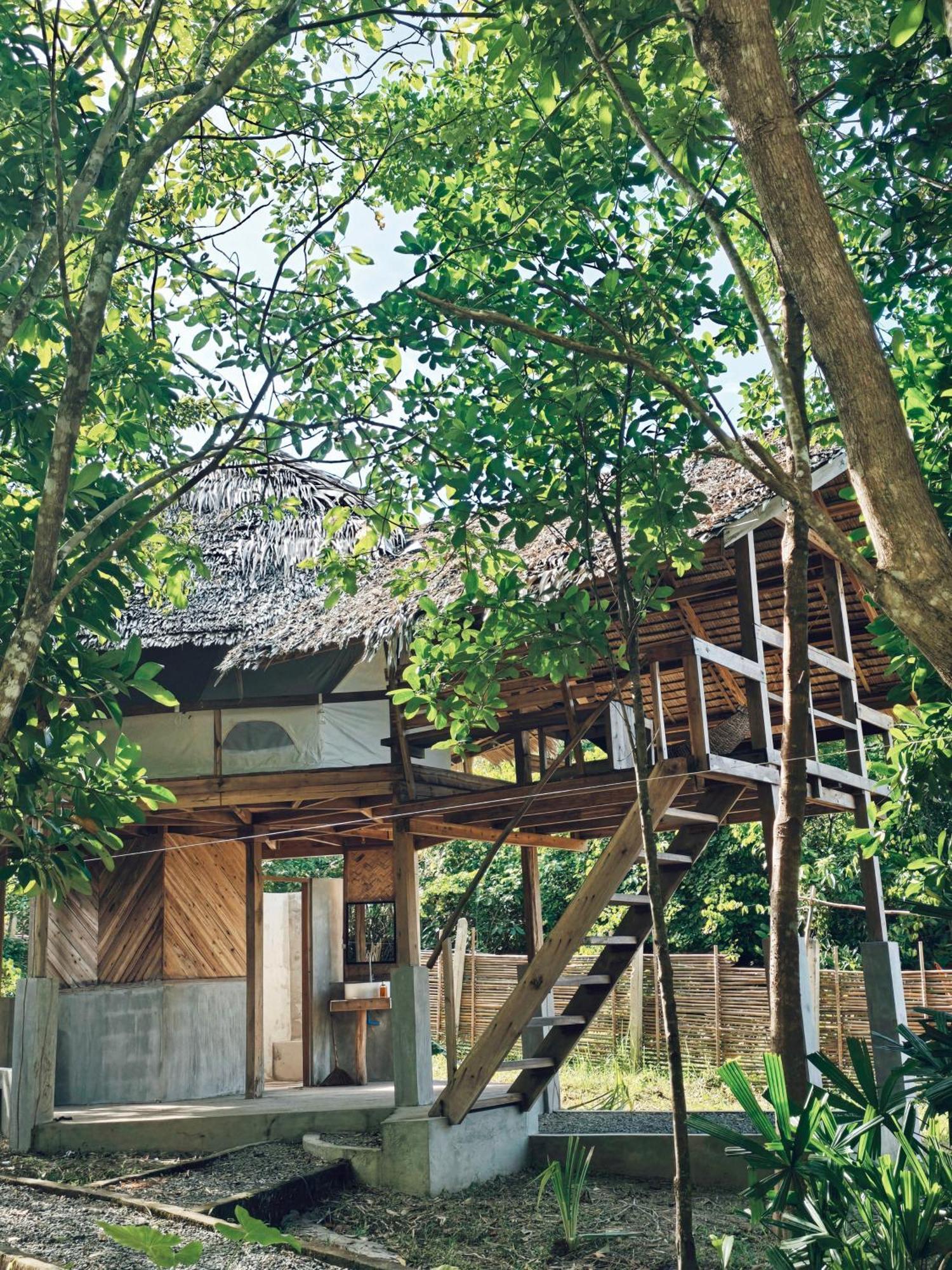Cabanas De Nacpan Camping Resort El Nido Eksteriør bilde