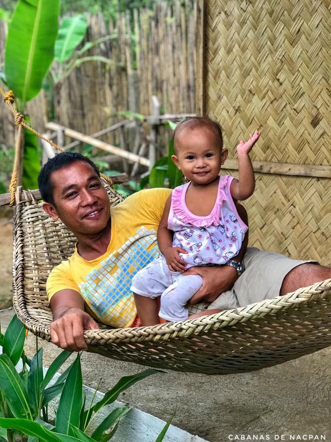 Cabanas De Nacpan Camping Resort El Nido Eksteriør bilde