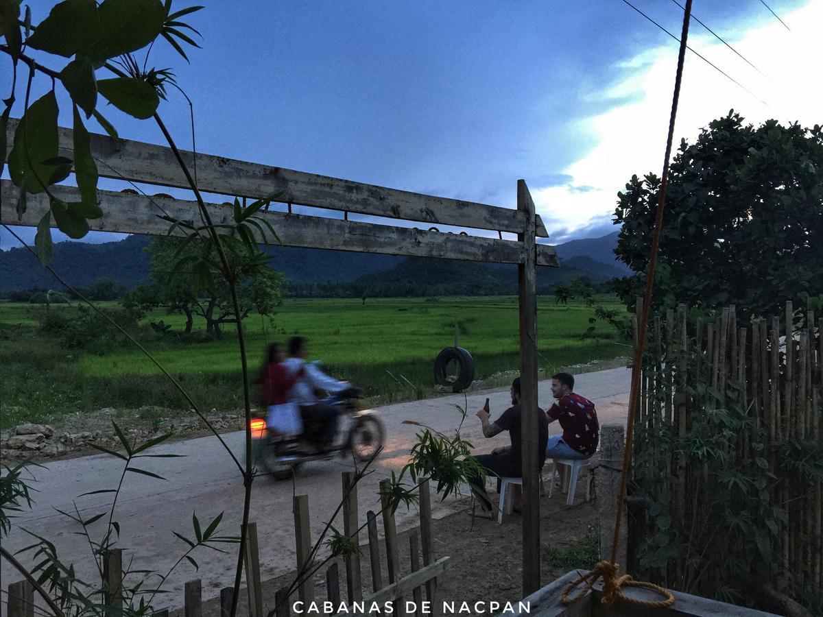 Cabanas De Nacpan Camping Resort El Nido Eksteriør bilde